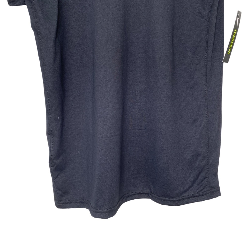 Nike Dri Fit Legend 2.0 V-neck Black Tee T-Shirt NWT - Picture 7 of 16